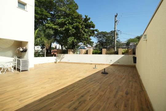 Área comum - Piscina de apartamento à venda com 2 quartos, 75m² em Jardim Bela Vista, Santo André