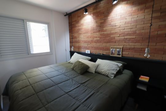 Suíte 1 de apartamento à venda com 2 quartos, 80m² em Vila Osasco, Osasco
