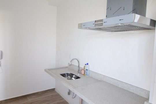 Cozinha de apartamento para alugar com 2 quartos, 56m² em Urbanova, São José dos Campos