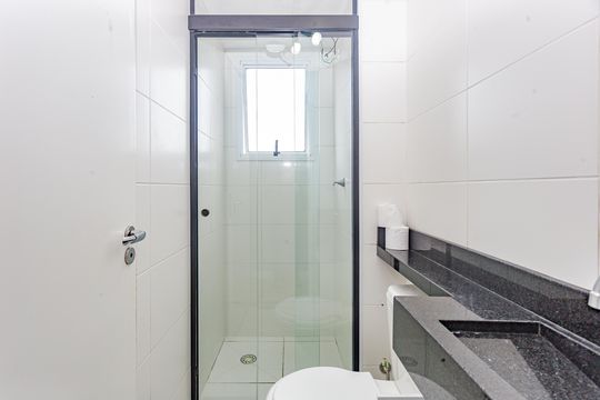 Banheiro de apartamento à venda com 2 quartos, 40m² em Jardim Sao Saverio, São Paulo