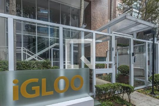 Fachada de apartamento à venda com 1 quarto, 56m² em Vila Olímpia, São Paulo