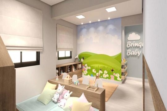Área externa de apartamento à venda com 3 quartos, 96m² em Vila Progresso, Jundiaí