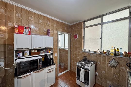 Cozinha de apartamento à venda com 3 quartos, 173m² em Recreio dos Bandeirantes, Rio de Janeiro