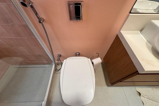 Banheiro Social de apartamento à venda com 3 quartos, 173m² em Recreio dos Bandeirantes, Rio de Janeiro