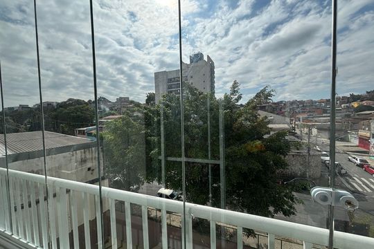 Vista da varanda de apartamento para alugar com 2 quartos, 44m² em Jardim Maringa, São Paulo