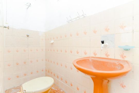 Banheiro de casa para alugar com 1 quarto, 45m² em Cidade Brasil, Guarulhos