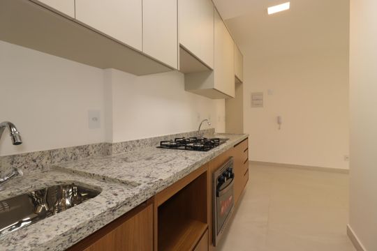 Cozinha de apartamento para alugar com 2 quartos, 56m² em Parque das Nações, Santo André