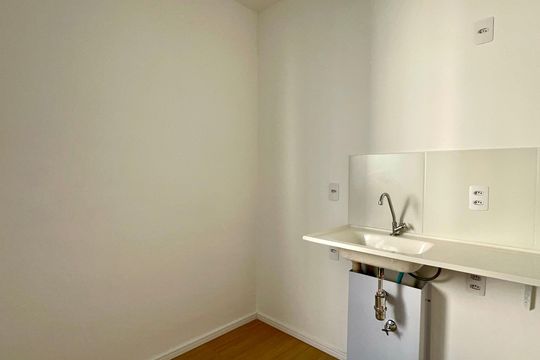 Cozinha de kitnet/studio à venda com 1 quarto, 25m² em Jardim Paulista, São Paulo