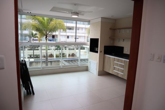 varanda  de apartamento à venda com 3 quartos, 95m² em Recreio dos Bandeirantes, Rio de Janeiro