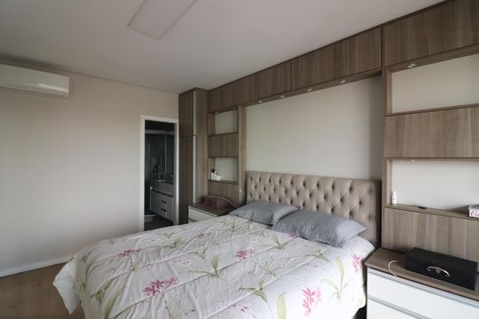 Suíte 1 de apartamento à venda com 3 quartos, 150m² em Vila Mussoline, São Bernardo do Campo
