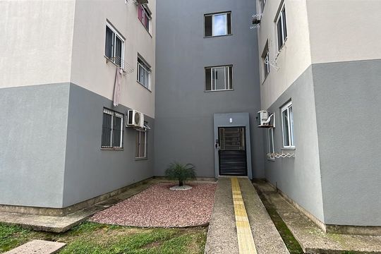 Fachada de apartamento à venda com 2 quartos, 50m² em Canudos, Novo Hamburgo