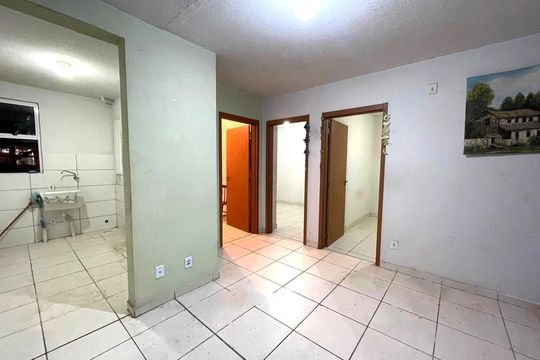 Sala de apartamento à venda com 2 quartos, 50m² em Canudos, Novo Hamburgo