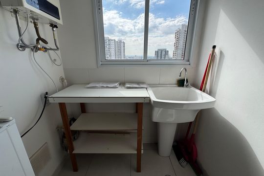 Área de Serviço de kitnet/studio à venda com 1 quarto, 37m² em Presidente Altino, Osasco