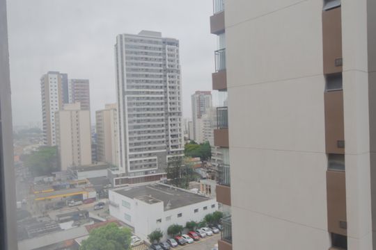 Vista de kitnet/studio à venda com 1 quarto, 24m² em Vila Firmiano Pinto, São Paulo