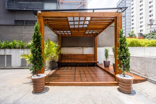 Área comum de apartamento à venda com 3 quartos, 220m² em Jardim Paulista, São Paulo