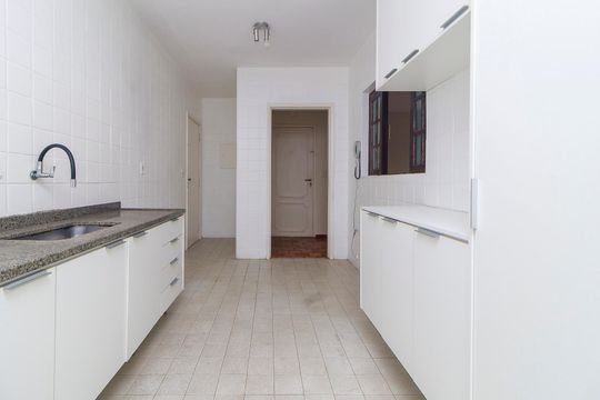 Cozinha de apartamento para alugar com 3 quartos, 104m² em Chácara Santo Antônio (zona Sul), São Paulo