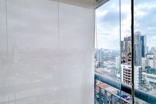 Varanda da Suíte 1 de apartamento à venda com 4 quartos, 238m² em Cidade Mãe do Céu, São Paulo
