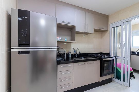 Cozinha de apartamento à venda com 2 quartos, 60m² em Lauzane Paulista, São Paulo