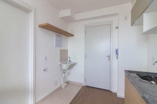 Cozinha e Área de Serviço de apartamento para alugar com 1 quarto, 31m² em Parada Inglesa, São Paulo