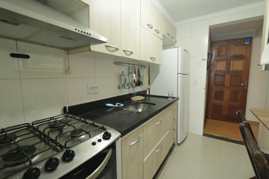 Cozinha de apartamento para alugar com 2 quartos, 51m² em Ipiranga, São Paulo