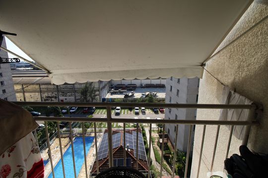 Varanda de apartamento à venda com 2 quartos, 50m² em Parada de Lucas, Rio de Janeiro