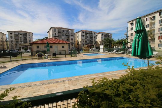Área comum - Piscina de apartamento à venda com 2 quartos, 50m² em Parada de Lucas, Rio de Janeiro