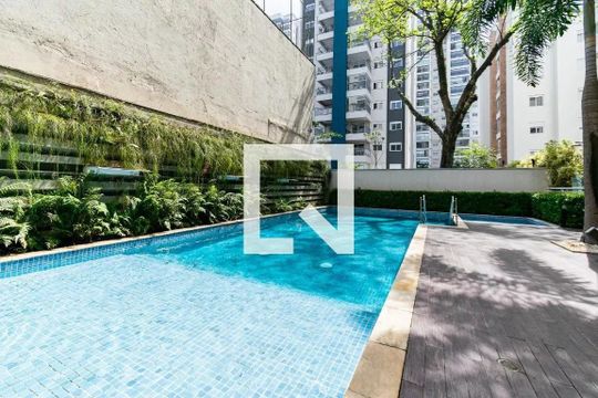 Área comum - Piscina de apartamento à venda com 1 quarto, 57m² em Jardim Prudência, São Paulo
