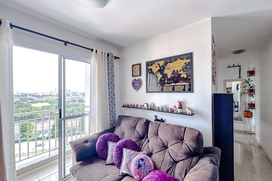 Sala de apartamento para alugar com 2 quartos, 54m² em Jardim America da Penha, São Paulo