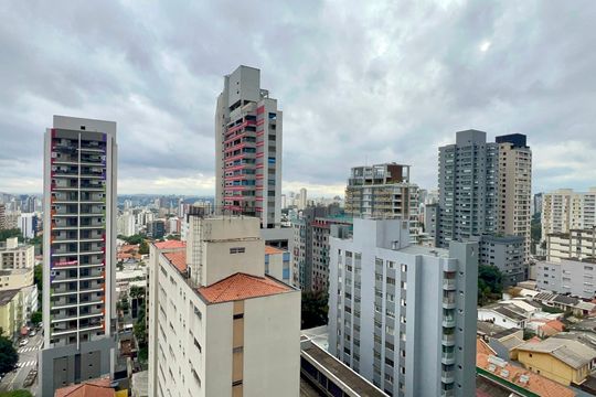 Vista da Varanda da Sala de apartamento à venda com 2 quartos, 71m² em Pinheiros, São Paulo