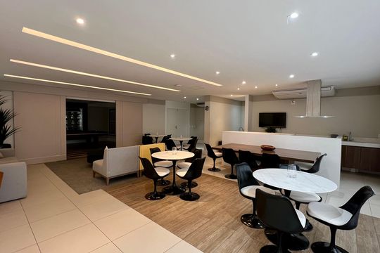 Área comum de apartamento à venda com 2 quartos, 71m² em Pinheiros, São Paulo
