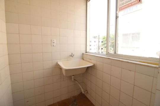 Área de serviço de apartamento para alugar com 2 quartos, 58m² em Jacarepaguá, Rio de Janeiro