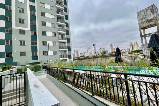 Área comum - Piscina de apartamento para alugar com 2 quartos, 40m² em Centro, Guarulhos