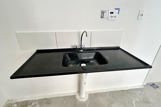 Cozinha de apartamento para alugar com 2 quartos, 40m² em Centro, Guarulhos