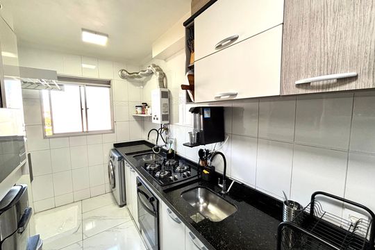 Cozinha - Armários de apartamento à venda com 3 quartos, 60m² em Jardim Assuncao, São Paulo