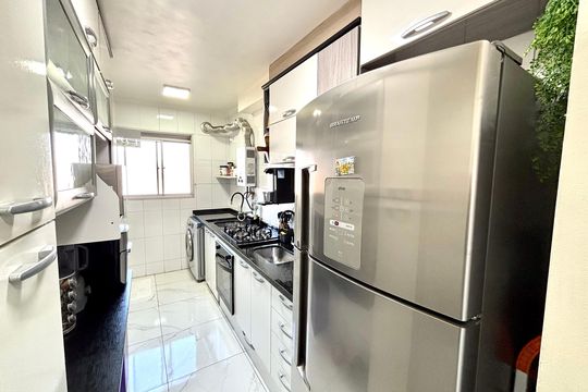 Cozinha - Armários de apartamento à venda com 3 quartos, 60m² em Jardim Assuncao, São Paulo