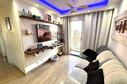 Sala de apartamento à venda com 3 quartos, 60m² em Jardim Assuncao, São Paulo