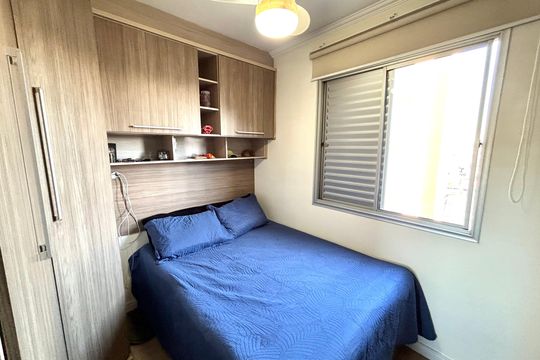 Quarto 2 de apartamento à venda com 3 quartos, 60m² em Jardim Assuncao, São Paulo