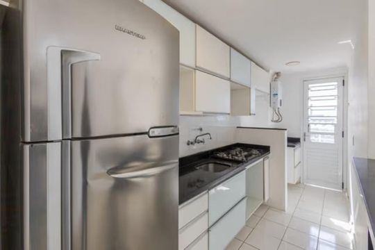 Cozinha de apartamento para alugar com 2 quartos, 57m² em Igara, Canoas