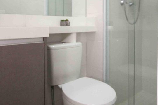 Banheiro Social de apartamento à venda com 2 quartos, 60m² em Parque da Vila Prudente, São Paulo
