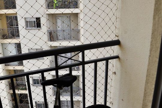 Detalhe - Varanda da Sala de apartamento para alugar com 2 quartos, 50m² em Vila Siqueira (zona Norte), São Paulo