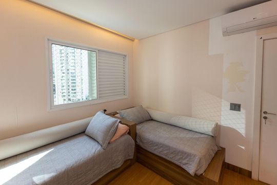 Quarto 2 de apartamento à venda com 3 quartos, 113m² em Vila da Serra, Nova Lima
