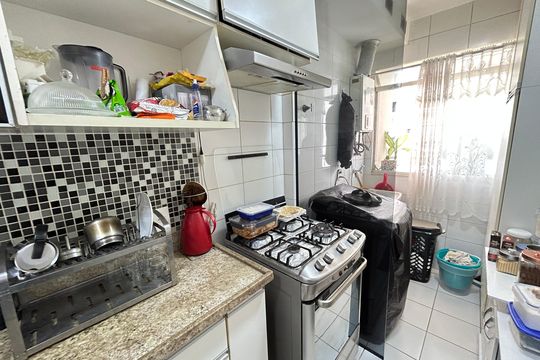 Cozinha de apartamento à venda com 2 quartos, 65m² em Cachambi, Rio de Janeiro