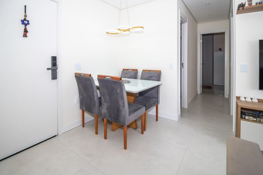 Sala de apartamento para alugar com 2 quartos, 55m² em Vila Anastácio, São Paulo