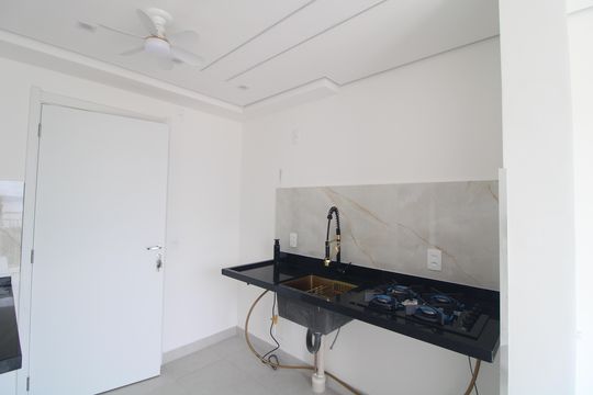 Cozinha de apartamento para alugar com 2 quartos, 36m² em Socorro, São Paulo