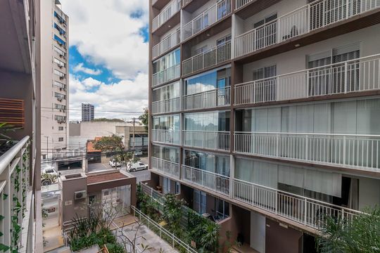 Varanda - Vista de apartamento à venda com 1 quarto, 38m² em Casa Verde, São Paulo