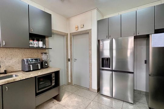 Cozinha de apartamento à venda com 4 quartos, 359m² em Santo Agostinho, Belo Horizonte
