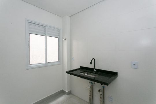 Cozinha de kitnet/studio à venda com 1 quarto, 20m² em Vila Esperança, São Paulo