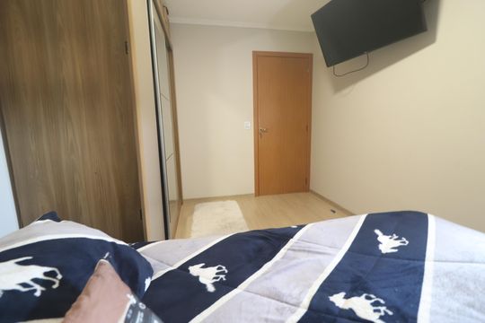 Quarto 01 de apartamento à venda com 2 quartos, 50m² em Santo Afonso, Novo Hamburgo