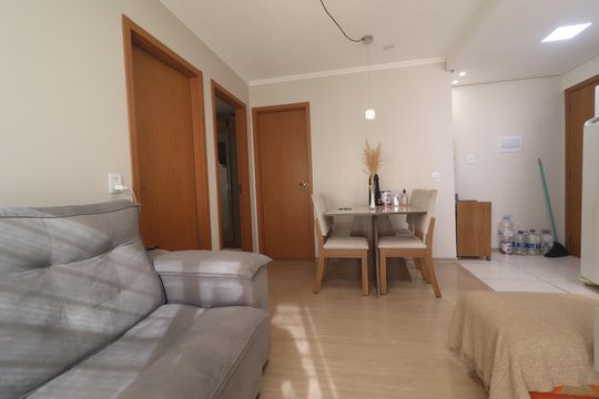 Sala de apartamento à venda com 2 quartos, 50m² em Santo Afonso, Novo Hamburgo