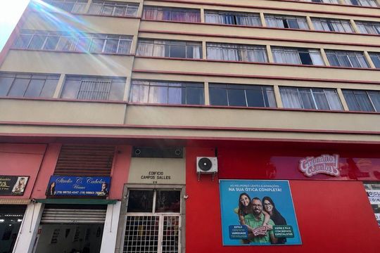 Fachada de apartamento à venda com 2 quartos, 66m² em Centro, Campinas